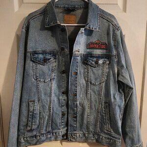 Universal Studios Denim Retro Jean Jacket Size Large